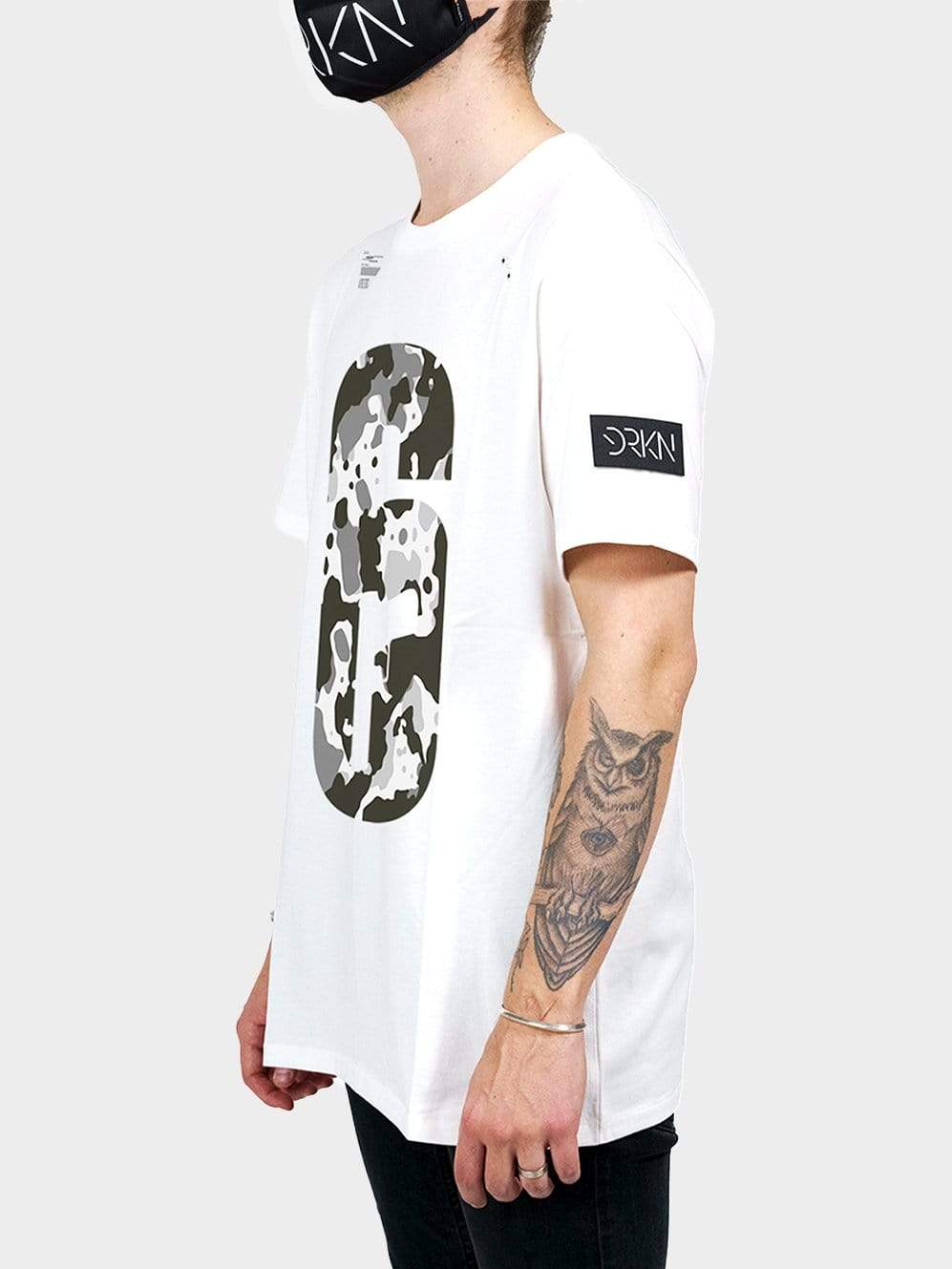6 SIEGE Camo White T-shirt