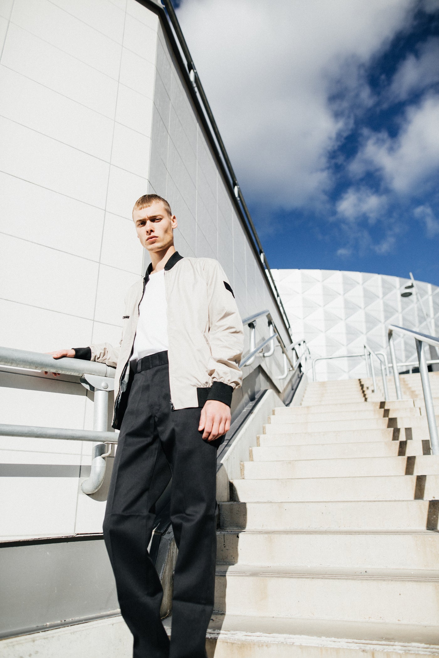 DRKN Reversible Bomber Jacket Sand/Camo