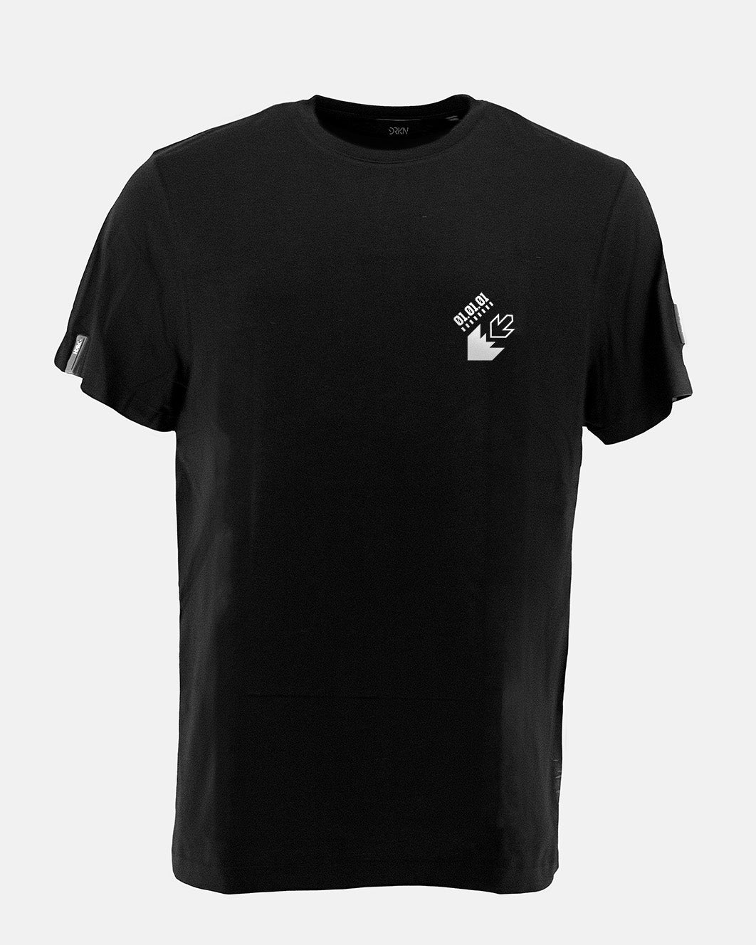 DRKN x PUBG Schwarzes T-Shirt 