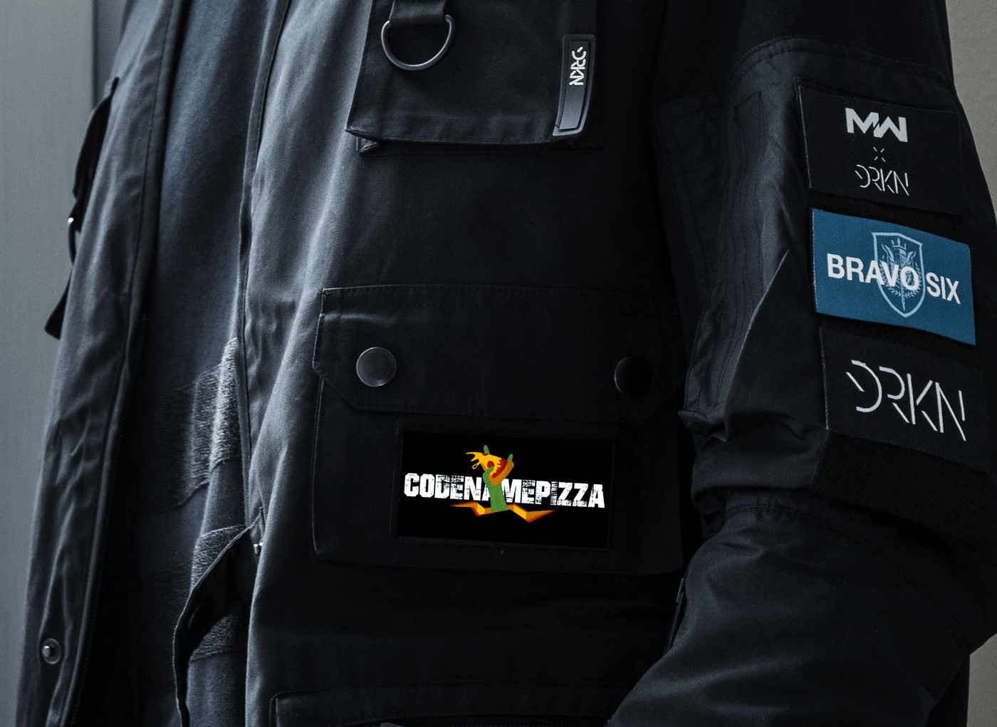 CodeNamePizza Logo Patch