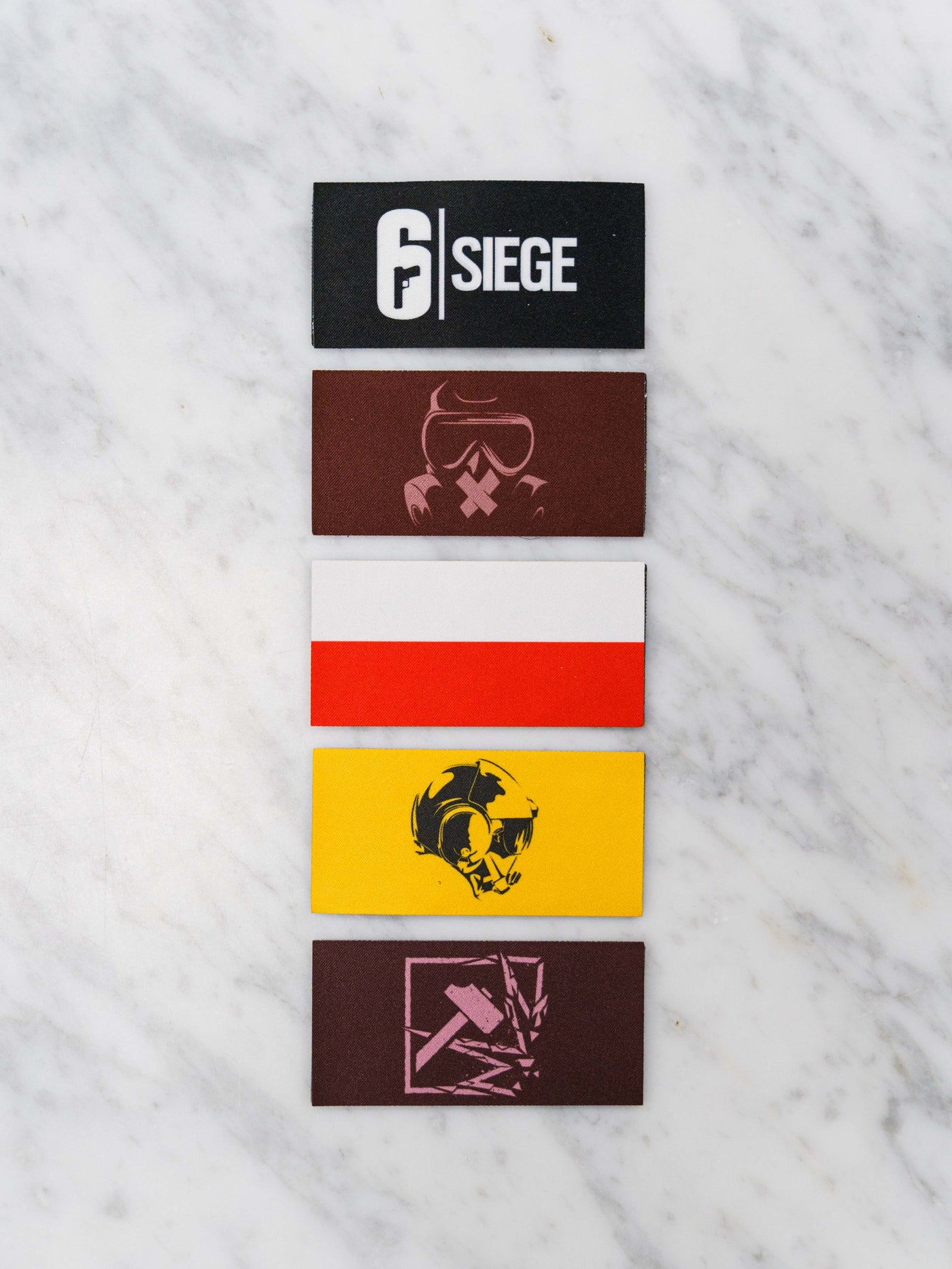6 SIEGE Patch pack 1