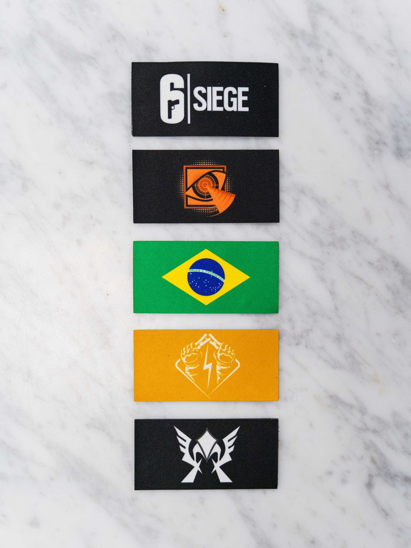 6 SIEGE Patch pack 2