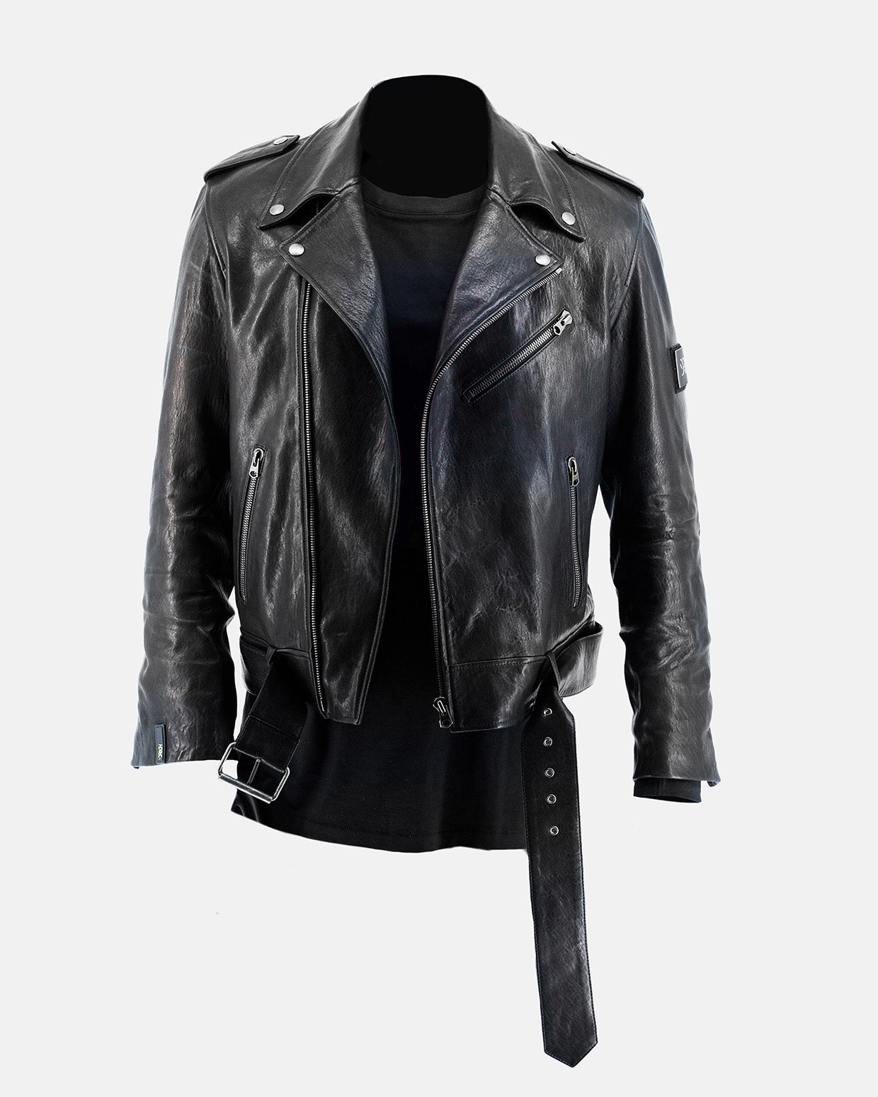 DRKN Heirloom Leather Biker Jacket