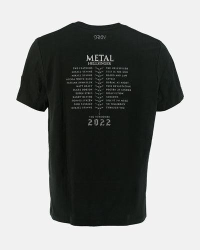 Metal: Hellsinger Tour Schwarzes Herren-T-Shirt