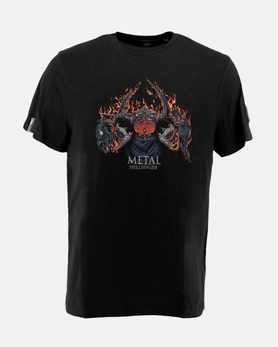 Metal: Hellsinger Tour Men's Black T-Shirt