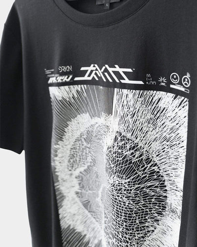Schwarzes Legacy-T-Shirt Sun Storm