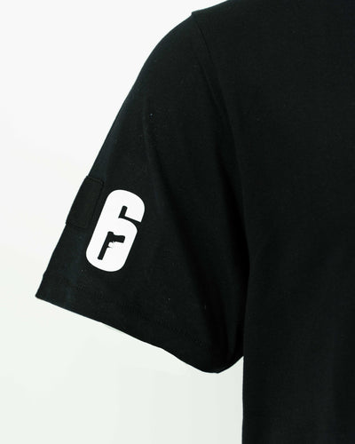 6 SIEGE Hibana Black T-Shirt