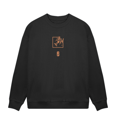 6 SIEGE - Ash Black Sweatshirt