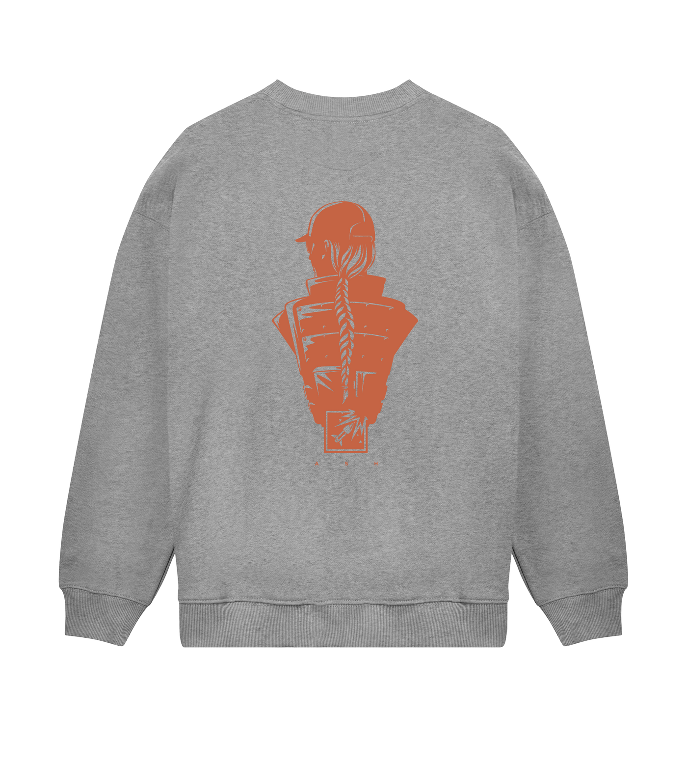 6 SIEGE - Ash Grey Sweatshirt