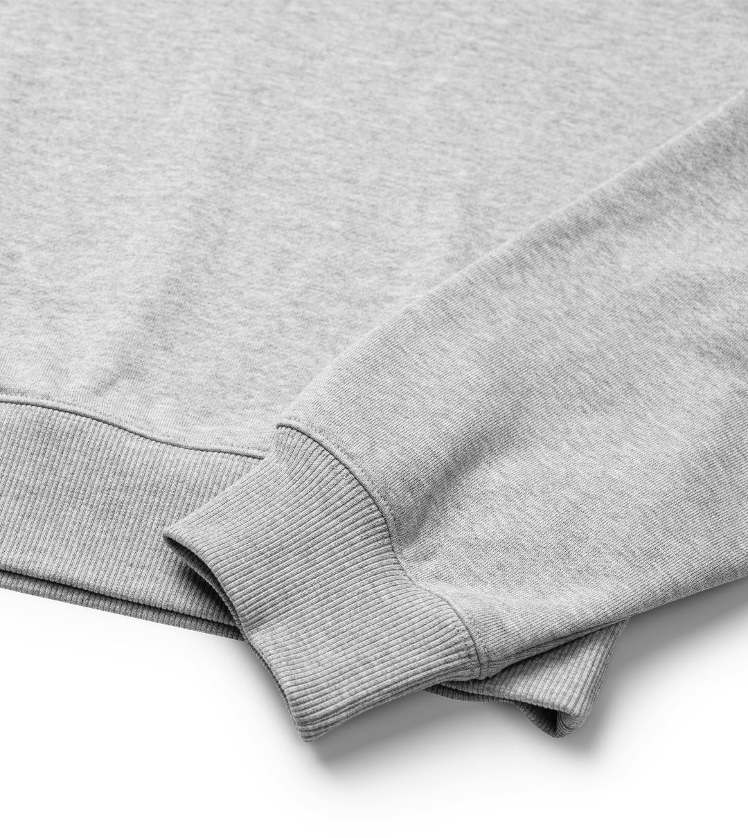 6 SIEGE – Aschgraues Sweatshirt