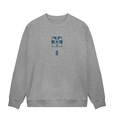 6 SIEGE - Doc Grey Sweatshirt