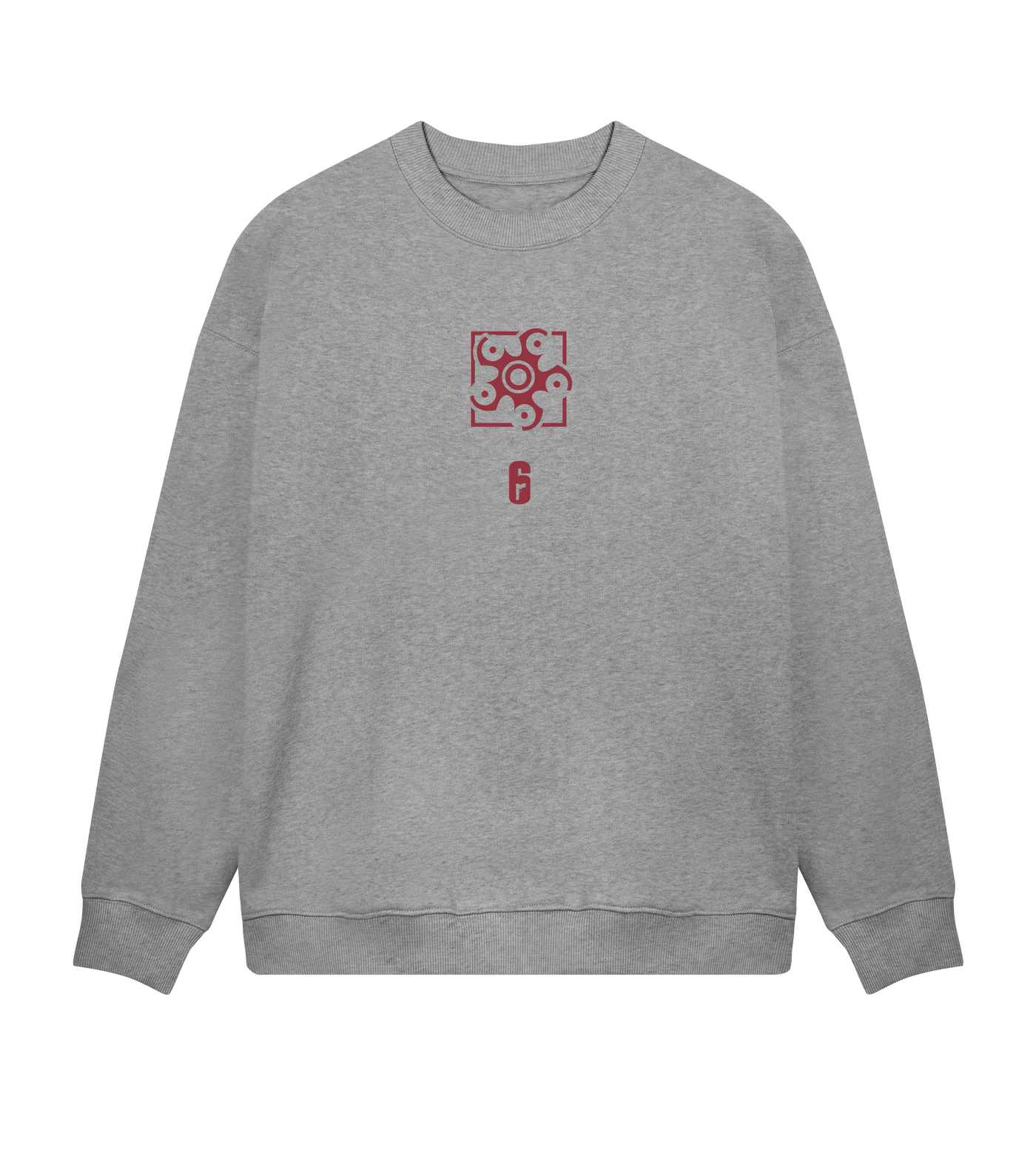 6 SIEGE - Hibana Grey Sweatshirt