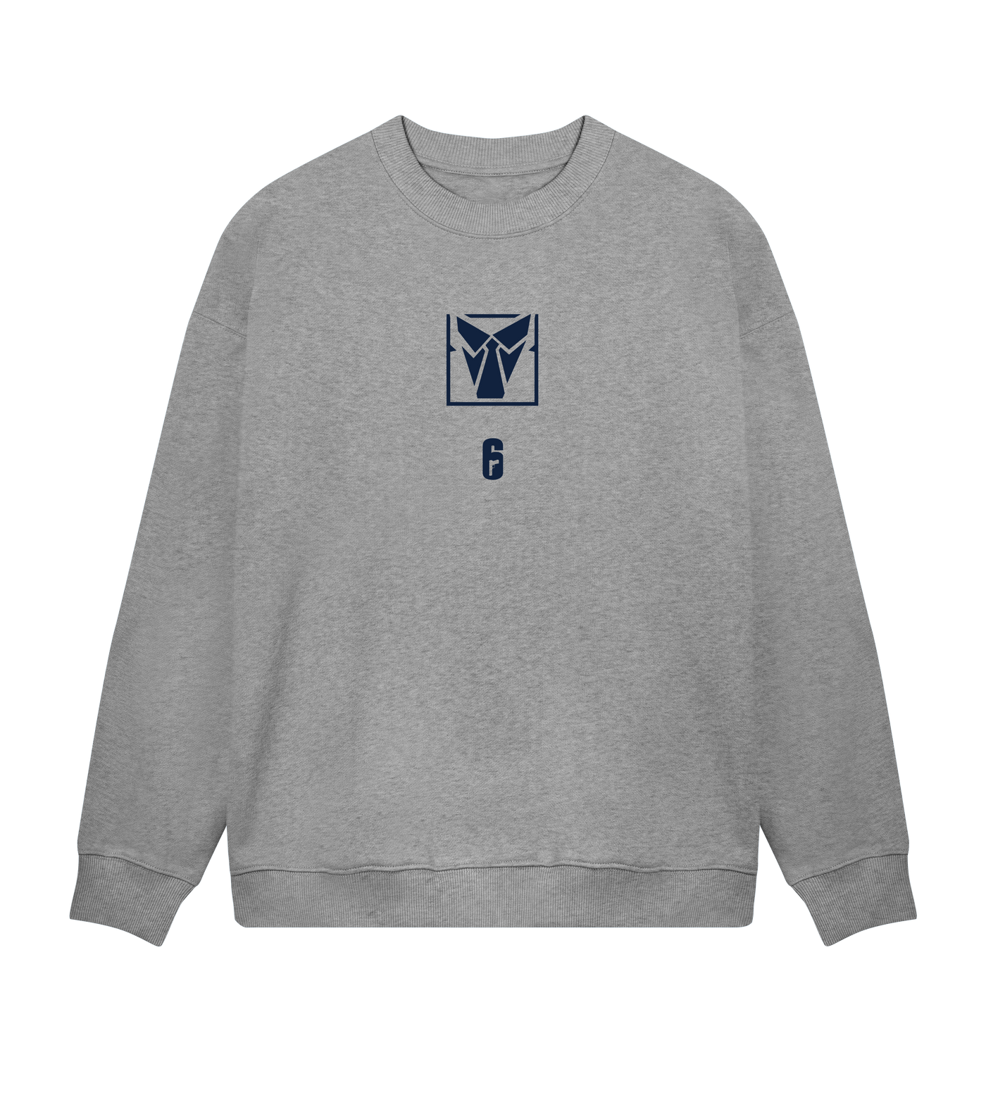 6 SIEGE - Warden Grey Sweatshirt
