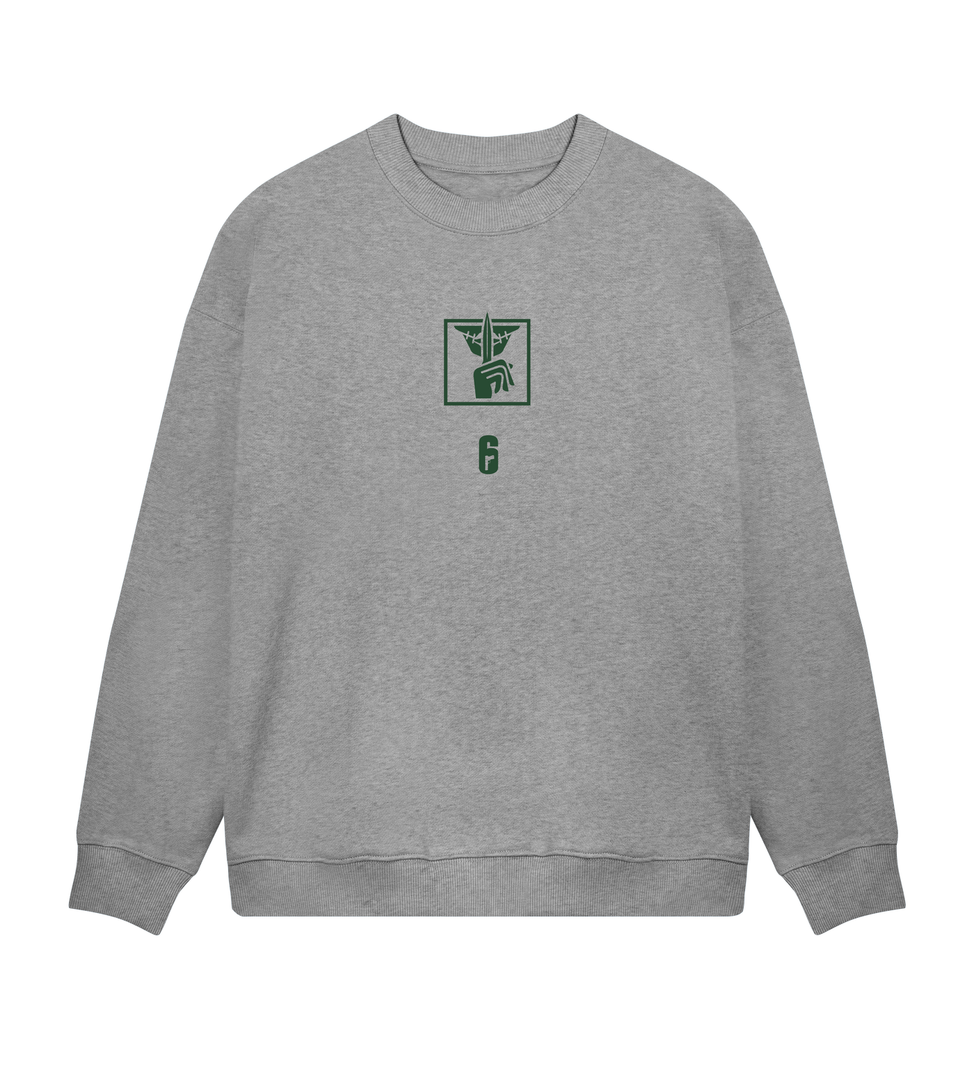 6 SIEGE - Caveira Grey Sweatshirt